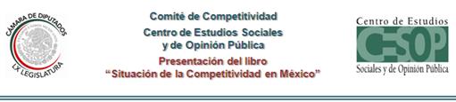Presentacin del libro "Situacin de la Competitividad en Mxico"